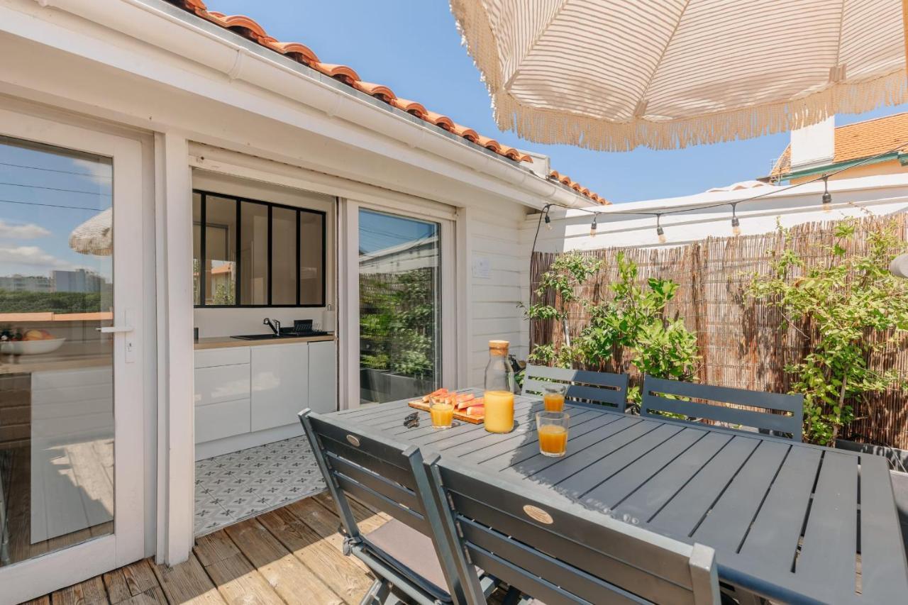 شقة Little Bibi Terrace - Cote Des Basques And Private Garage بياريتز المظهر الخارجي الصورة